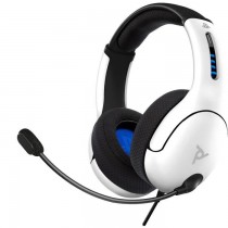 PDP LVL50 Wired White Headset