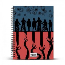 STRANGER THINGS  A4 Notebook