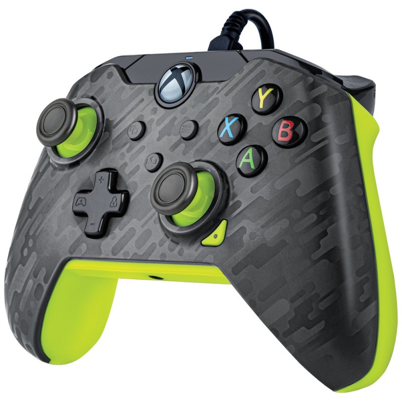 PDP Electric Carbon Wired Controller Xbox