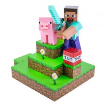 Minecraft Steve Diorama Light