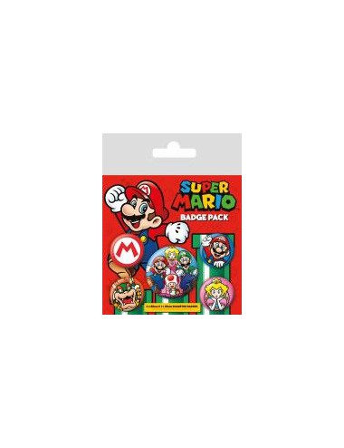Super Mario - Badge Pack