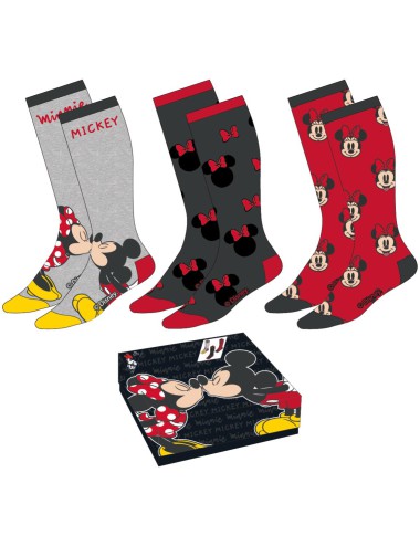 MICKEY & MINNIE  3 Pairs...