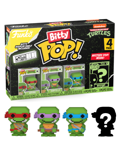 Bitty Pop 4 Pack  2.5cm...