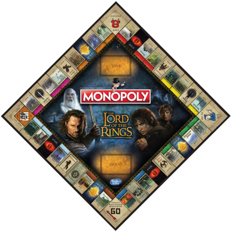 Monopoly the Rings Trilogy Edition