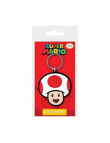 Super Mario - Toad Keychain