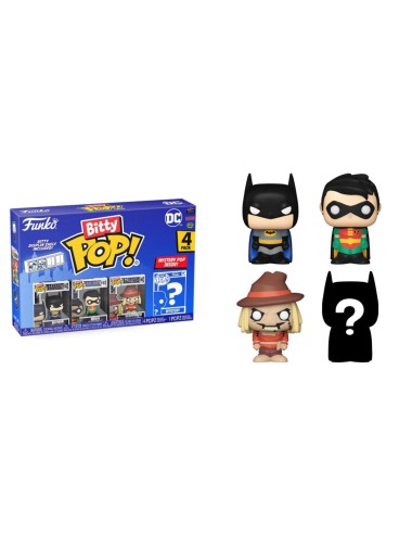 Bitty Pop 4 Pack 2.5cm Batman