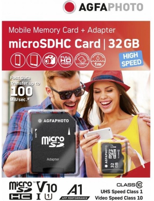 Agfa MicroSDHC Card 32GB...