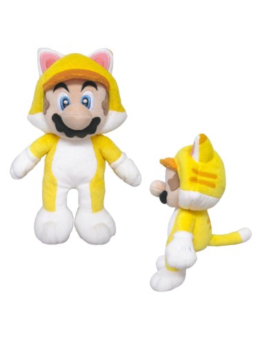 SUPER MARIO 3D LAND Cat Mario Plush 24cm