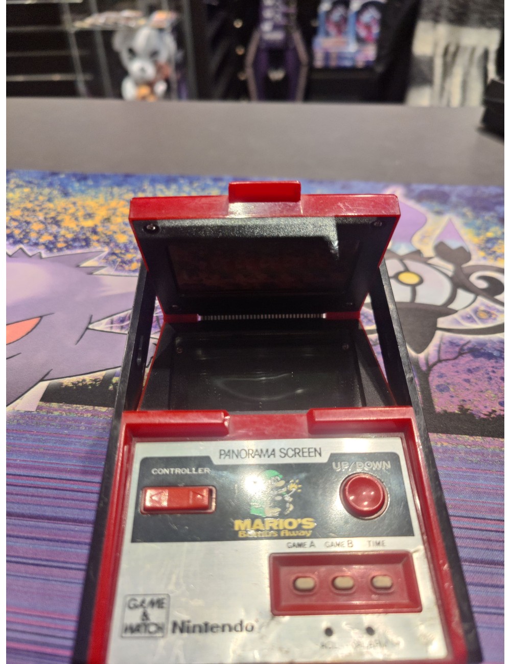 Nintendo game & watch: Mario's bombs away retro panorama screen