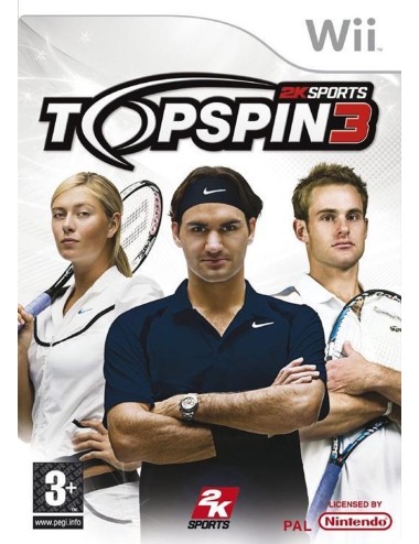 Wii Top spin 3 2ksports