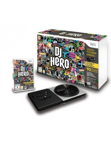Wii Dj Hero + draaitafel