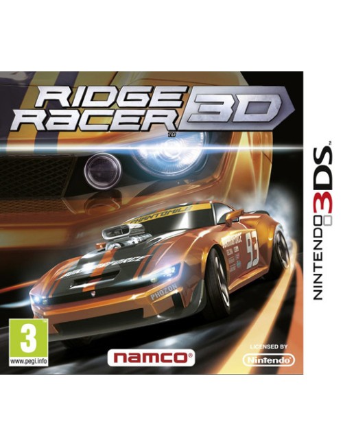 ridge racer 3d n3ds card only