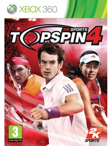 Xbox360 2k sports top spin 4