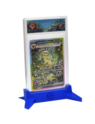 pokemon tcg stand psa blauw