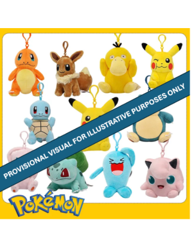 POKEMON - Plush Clip...