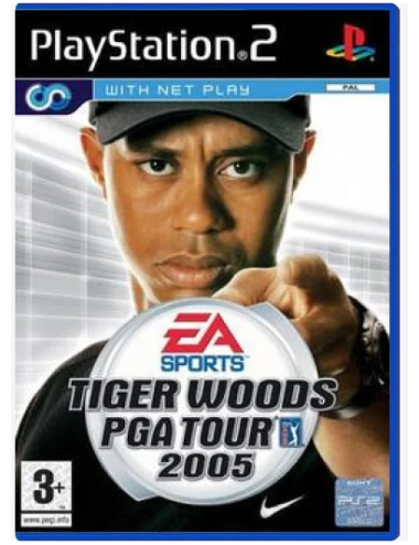 ps2 Tiger woods pga tour 2005